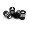 Laser Ion Car Tire Valve Caps Universal Aluminum Alloy Anti-Theft Dustproof