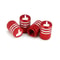 Laser Ion Car Tire Valve Caps Universal Aluminum Alloy Anti-Theft Dustproof