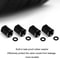 Zinc Alloy Anti-Theft Tire Valve Caps Set of Durable Alloy Valve Stem Caps for Car Tires