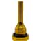 CNC Aluminum Alloy Hexagonal Plum Blossom Motorcycle Oil Dipstick Decoration Yellow