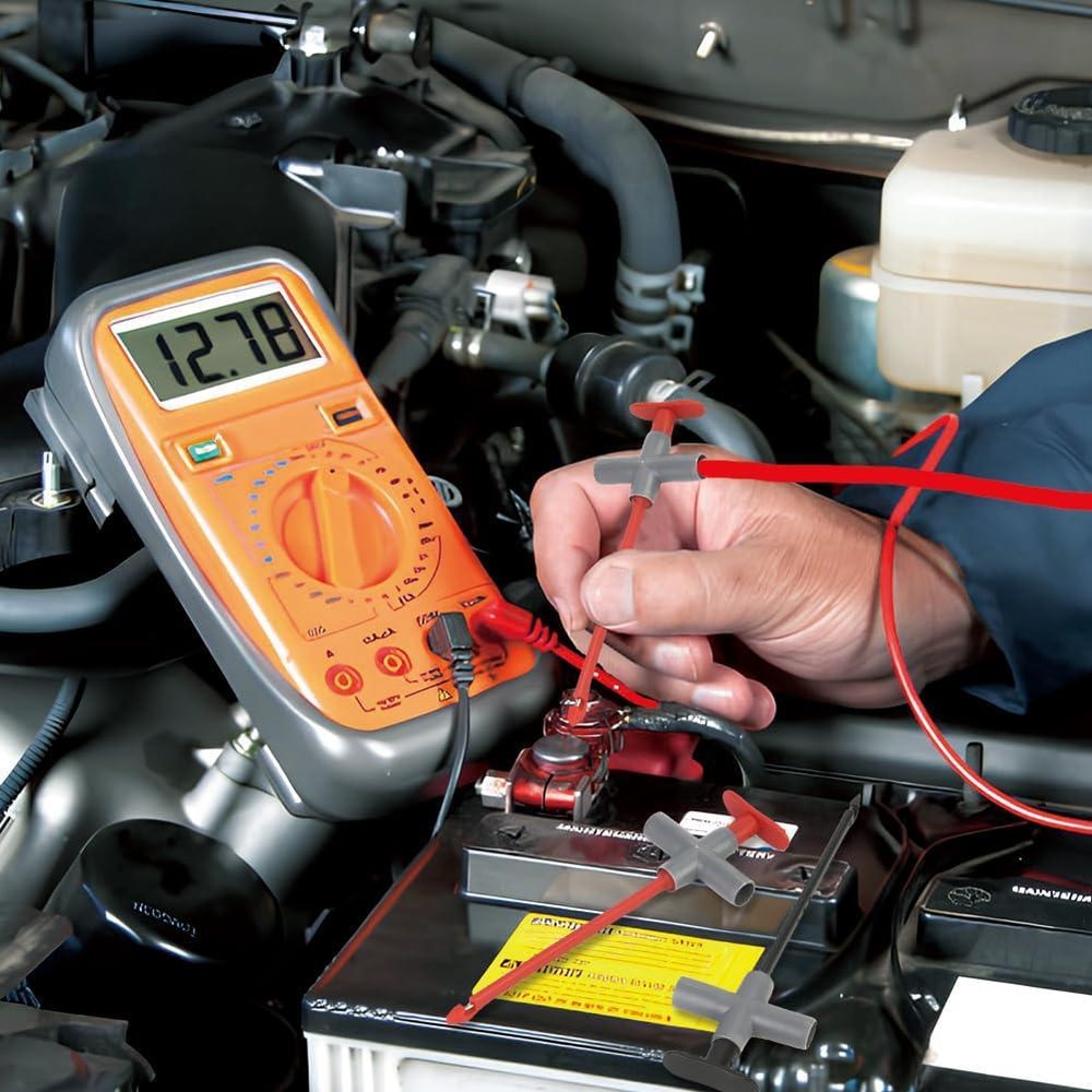 Insulation Piercing Multimeter Test Hook Probe for Automotive Circuit Testing Non-Destructive Clip