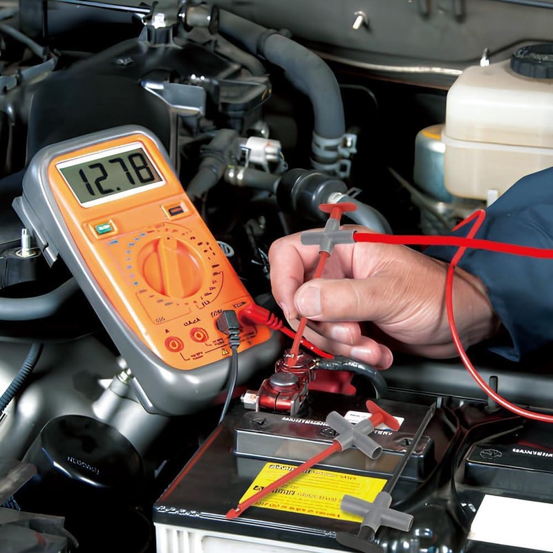 Insulation Piercing Multimeter Test Hook Probe for Automotive Circuit Testing Non-Destructive Clip