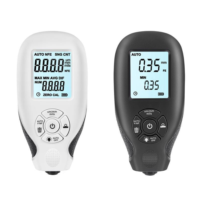 High Precision Digital Coating Thickness Gauge for Automotive Paint & Anti Slip Measurement