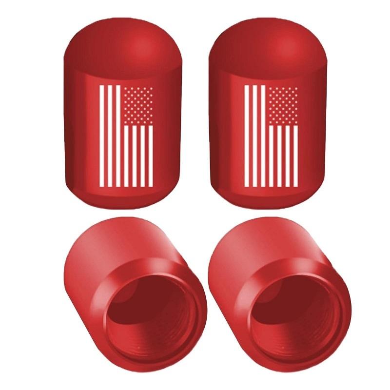 Aluminum Alloy Car Tire Valve Caps Dustproof Screw Caps