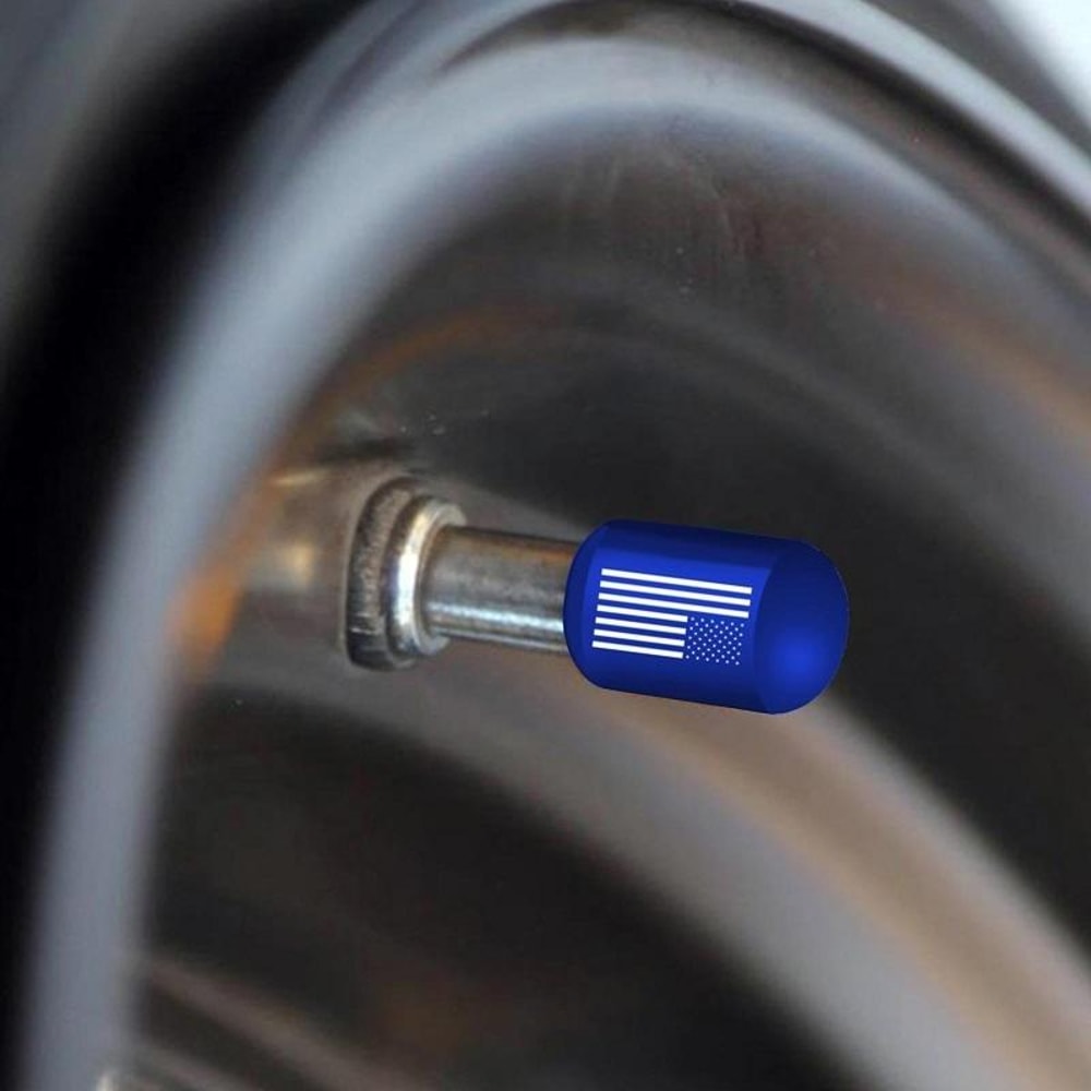 Aluminum Alloy Car Tire Valve Caps Dustproof Screw Caps