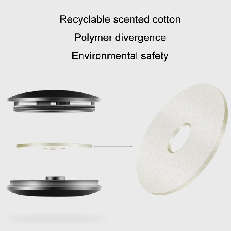 Car Aroma Diffuser Solid Air Purifier Ornament Car Air Freshener Diffuser for Fresh Interior Air