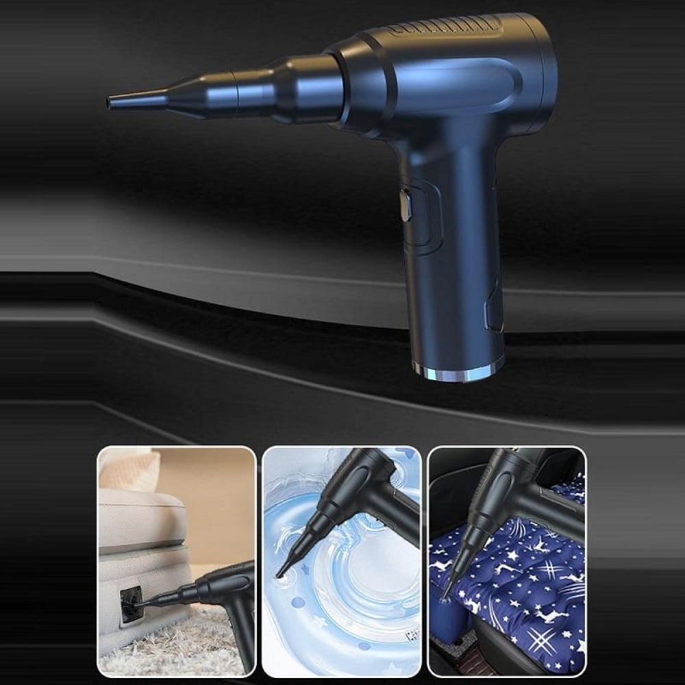 Cordless Car Vacuum Portable Handheld Cleaner with Dust Blower Rechargeable Keyboard Cleaner