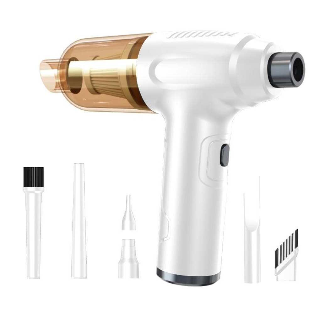 Cordless Car Vacuum Portable Handheld Cleaner with Dust Blower Rechargeable Keyboard Cleaner