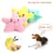 Plush Starfish Squeaky Dog Teething Toy Set Soft Chew Interactive Pet Toy for Puppies & Small Dogs