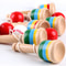 Wooden Juggling Ball Outdoor Sports Toy for Kids Hand-Eye Coordination Training