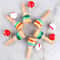 Wooden Juggling Ball Outdoor Sports Toy for Kids Hand-Eye Coordination Training