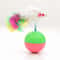 Interactive Feather Mouse Cat Tumbler Toy Ball – Durable Self-Play Cat Exercise Toy