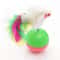 Interactive Feather Mouse Cat Tumbler Toy Ball – Durable Self-Play Cat Exercise Toy
