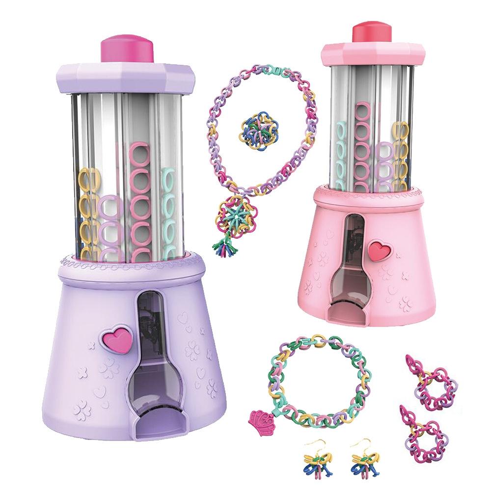 DIY Beaded Bracelet Making Kit for Girls Chain Link Jewelry Craft Toy