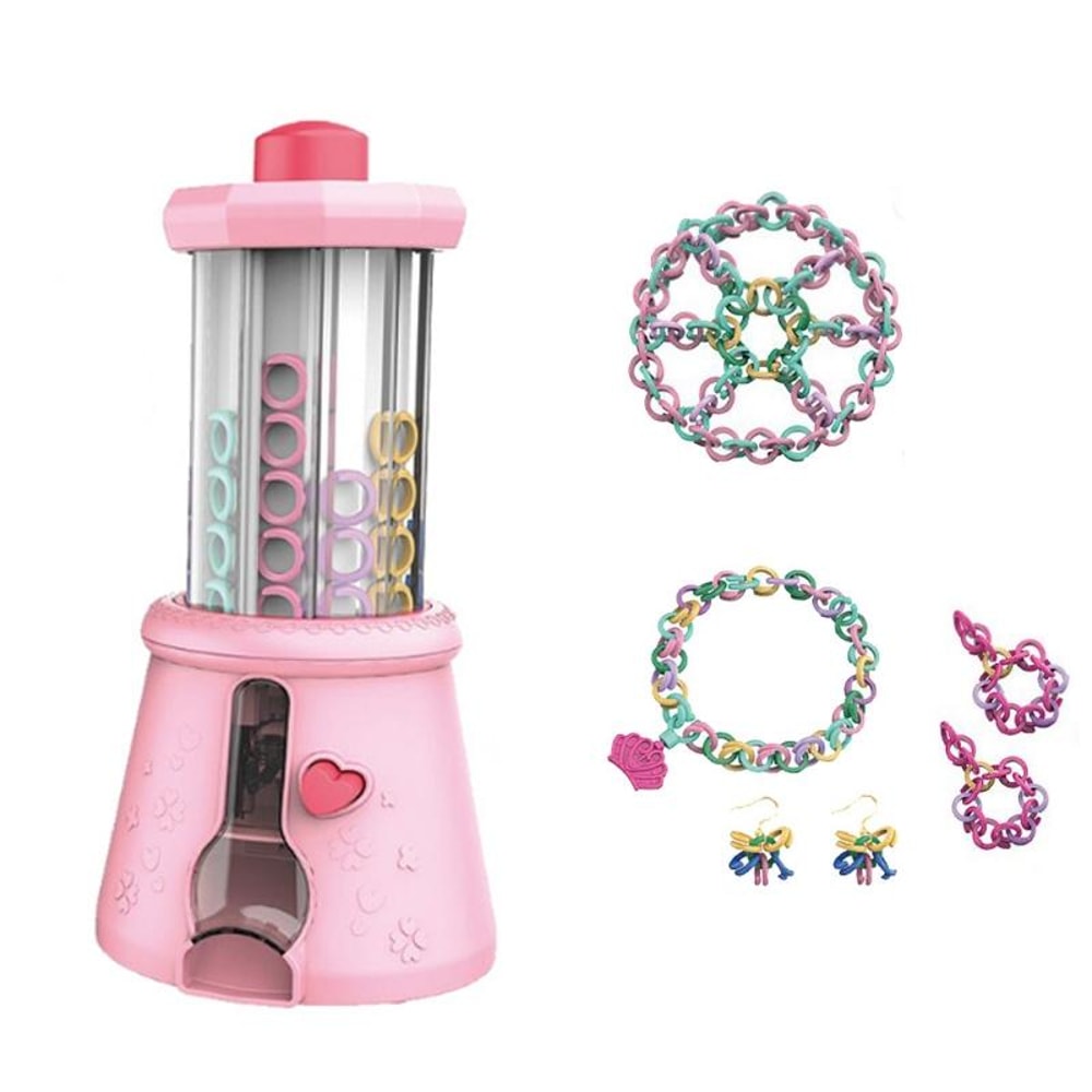 DIY Beaded Bracelet Making Kit for Girls Chain Link Jewelry Craft Toy