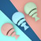 Fish Bone Dog Chew Toy TPR Dental Cleaning Interactive Treat Dispensing Toy