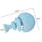 Fish Bone Dog Chew Toy TPR Dental Cleaning Interactive Treat Dispensing Toy