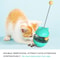 Interactive Cat Treat Dispensing Food Ball Tumbler Toy Blue Slow Feeder Puzzle Toy 6