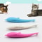 Catnip Dolphin Cat Teeth Cleaning Silicone Chew Toy, Interactive Dental Care Pet Toy for Cats