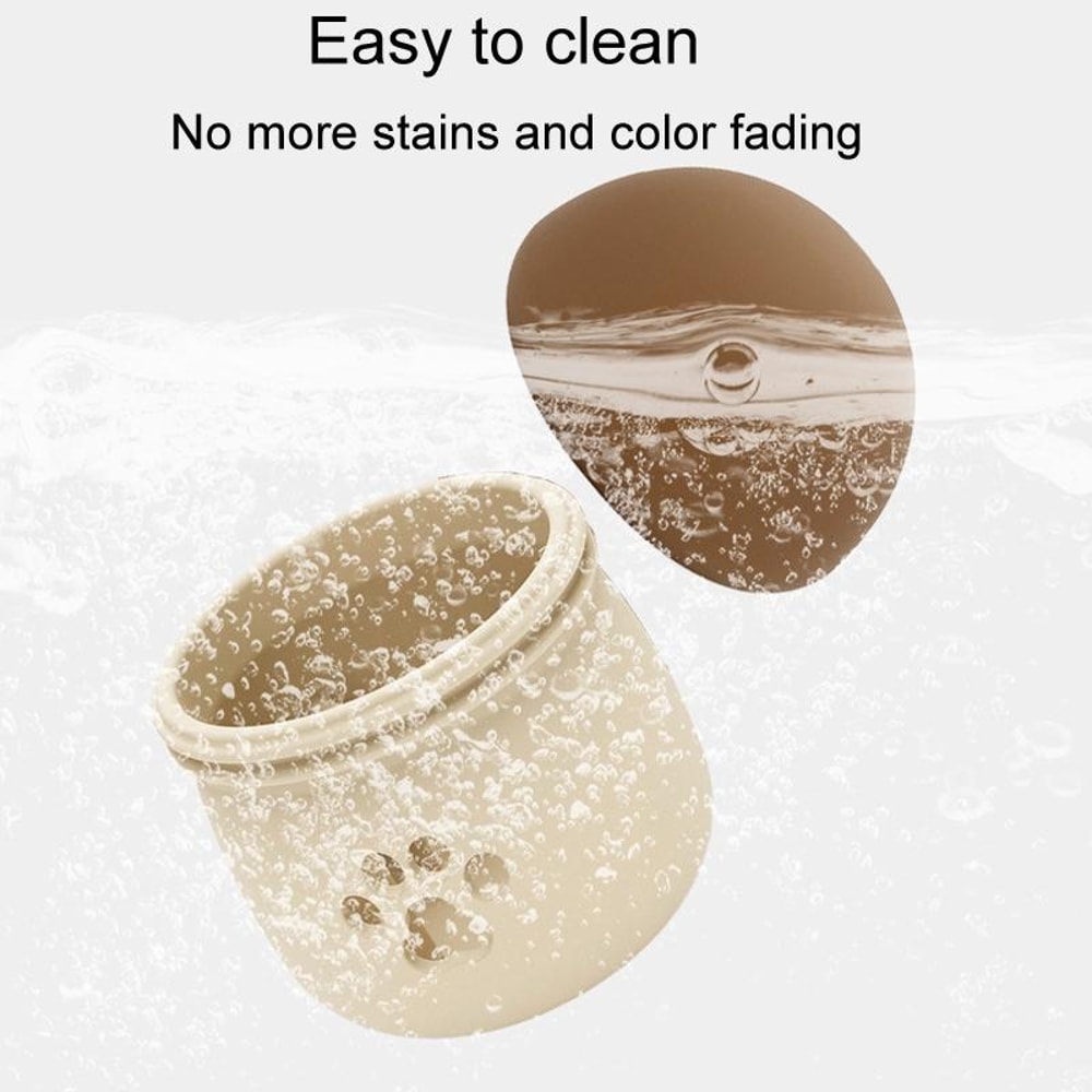 Mushroom Silicone Slow Feeder Dog & Cat Puzzle Toy Interactive Pet Feeder Bowl for Dogs & Cats