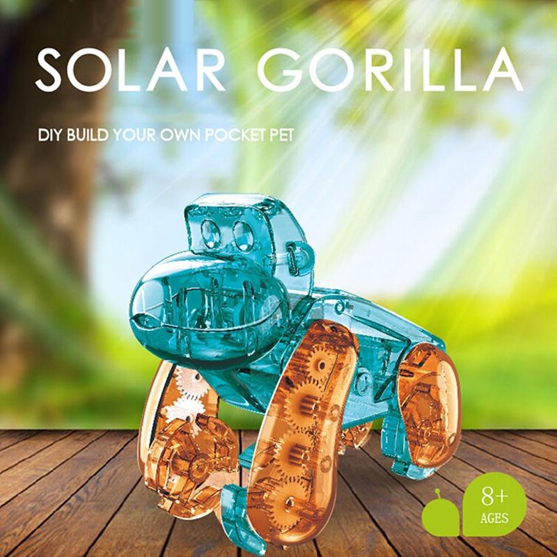 Solar Powered Orangutan STEM DIY Science Educational Toy For Kids Hands Learning Kit 1
