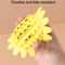 Pet Sunflower Treat Dispensing Dog Chew Toy for Teething & Interactive Play