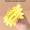 Pet Sunflower Treat Dispensing Dog Chew Toy for Teething & Interactive Play