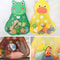 Frog Baby Bath Toy Storage Organizer Mesh Net With Suction Cups For Bathroom Storage 6