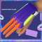 Radish Wolf Claw Retractable Catapult Stress Relief Toy for Kids Interactive Play