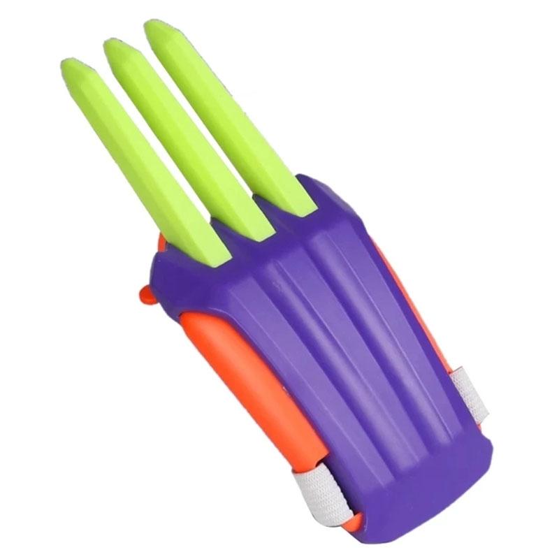 Radish Wolf Claw Retractable Catapult Stress Relief Toy for Kids Interactive Play