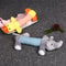 Cute Elephant Squeaky Plush Dog Toy Durable Chew Toy