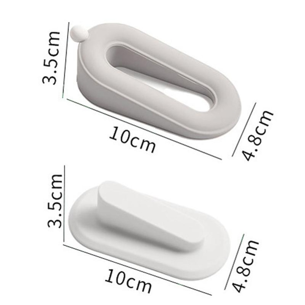 Self-Adhesive door stopper Non-Slip door stop Silent Donut Wall Protector