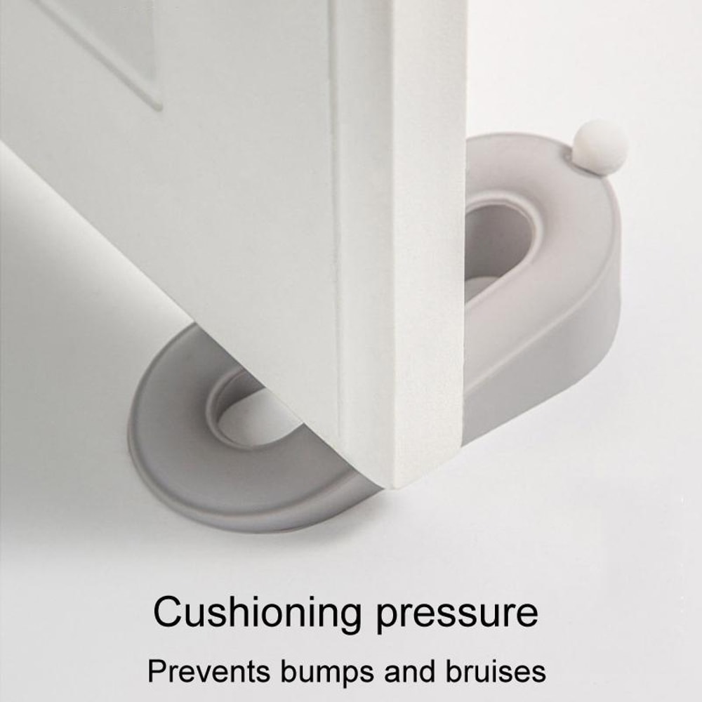 Self-Adhesive door stopper Non-Slip door stop Silent Donut Wall Protector