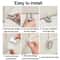 Self-Adhesive door stopper Non-Slip door stop Silent Donut Wall Protector