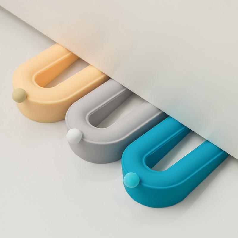 Self-Adhesive door stopper Non-Slip door stop Silent Donut Wall Protector