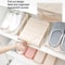Space-Saving Shoe Organizer Rack with Double Layer Tray Stackable Shoe Storage (Pink)