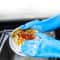 Reusable Silicone Dishwashing Gloves, Waterproof Kitchen Cleaning Gloves for Men & Women