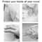 Reusable Silicone Dishwashing Gloves, Waterproof Kitchen Cleaning Gloves for Men & Women