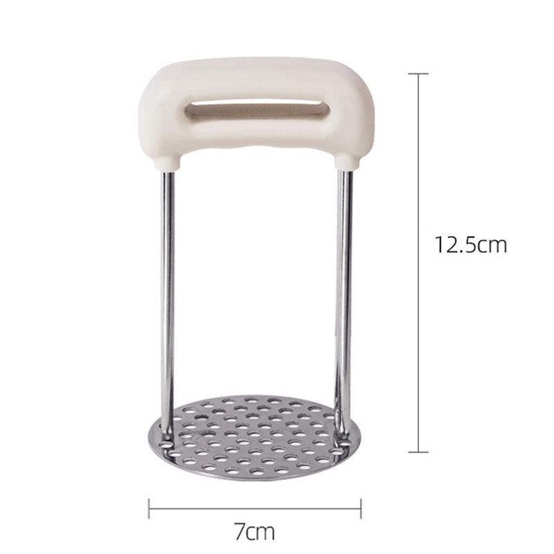 Stainless Steel Potato Masher PP Handle Vegetable and Potato Press Tool