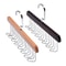 Wooden Sling Hanger Tie Organizer & Scarf Storage Rack Space Saving Wardrobe Drying Hanger