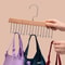 Wooden Sling Hanger Tie Organizer & Scarf Storage Rack Space Saving Wardrobe Drying Hanger