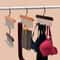Wooden Sling Hanger Tie Organizer & Scarf Storage Rack Space Saving Wardrobe Drying Hanger