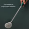 Long Handle Silicone Toilet Brush Black TPR Bathroom Cleaner 4