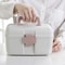 Double Layer Portable Medicine Box with Sealed Divided Storage & Childproof Safety Buckle