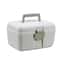 Double Layer Portable Medicine Box with Sealed Divided Storage & Childproof Safety Buckle