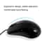 USB Wired Optical Mouse with Adjustable Button USB/PS2 Computer Mouse for Home & Office Use