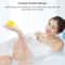 Silicone Cat Claw Bath Brush with Shampoo Dispenser Massage Shower Scrubber