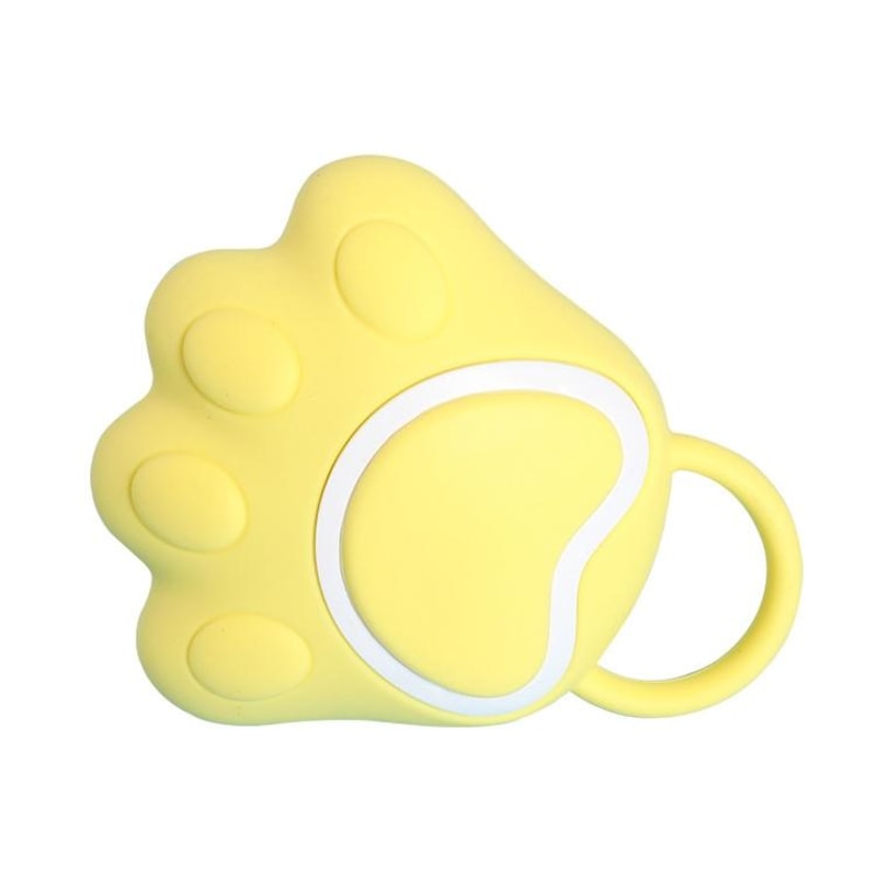 Silicone Cat Claw Bath Brush with Shampoo Dispenser Massage Shower Scrubber