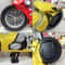 Creative Motorcycle Alarm Clock Desk Clock Model Decorative Shelf Gift 3