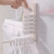 Balcony No Punch Foldable Clothes Hanger Rack Wall Mounted Adhesive Space Saving Organizer